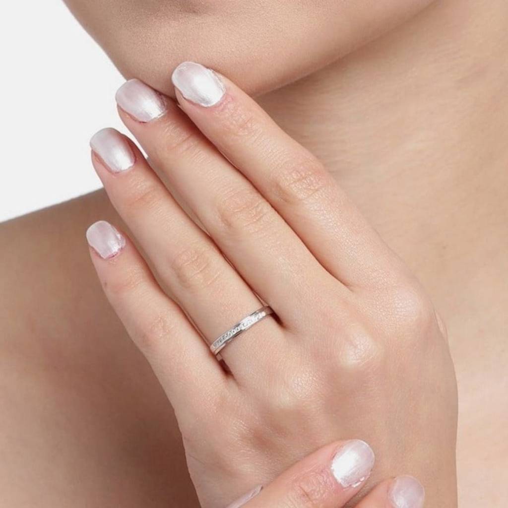 Classic Cz Sheet 925 Silver Female Ring (Adjustable) : RNG-40059