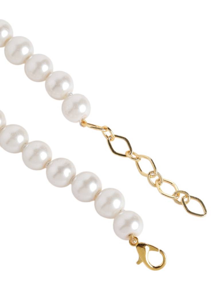 Gold Plated Timeless Pearl Set : FJS6305