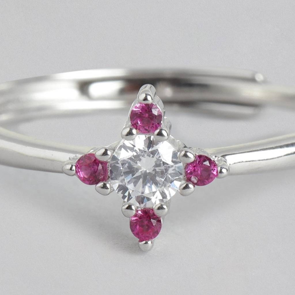 Pinky Swear 925 Silver Ring (Adjustable) : RNG-40024