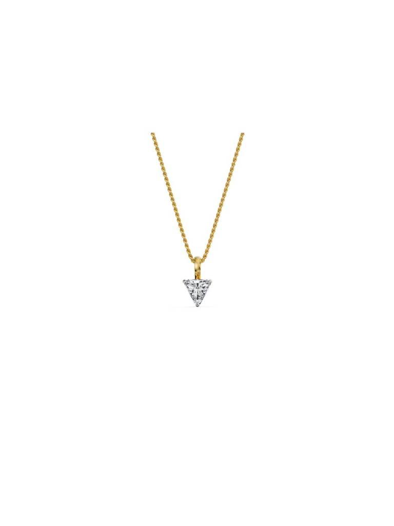 1 Ct Trillion Lab Grown Diamond Pendant : P743