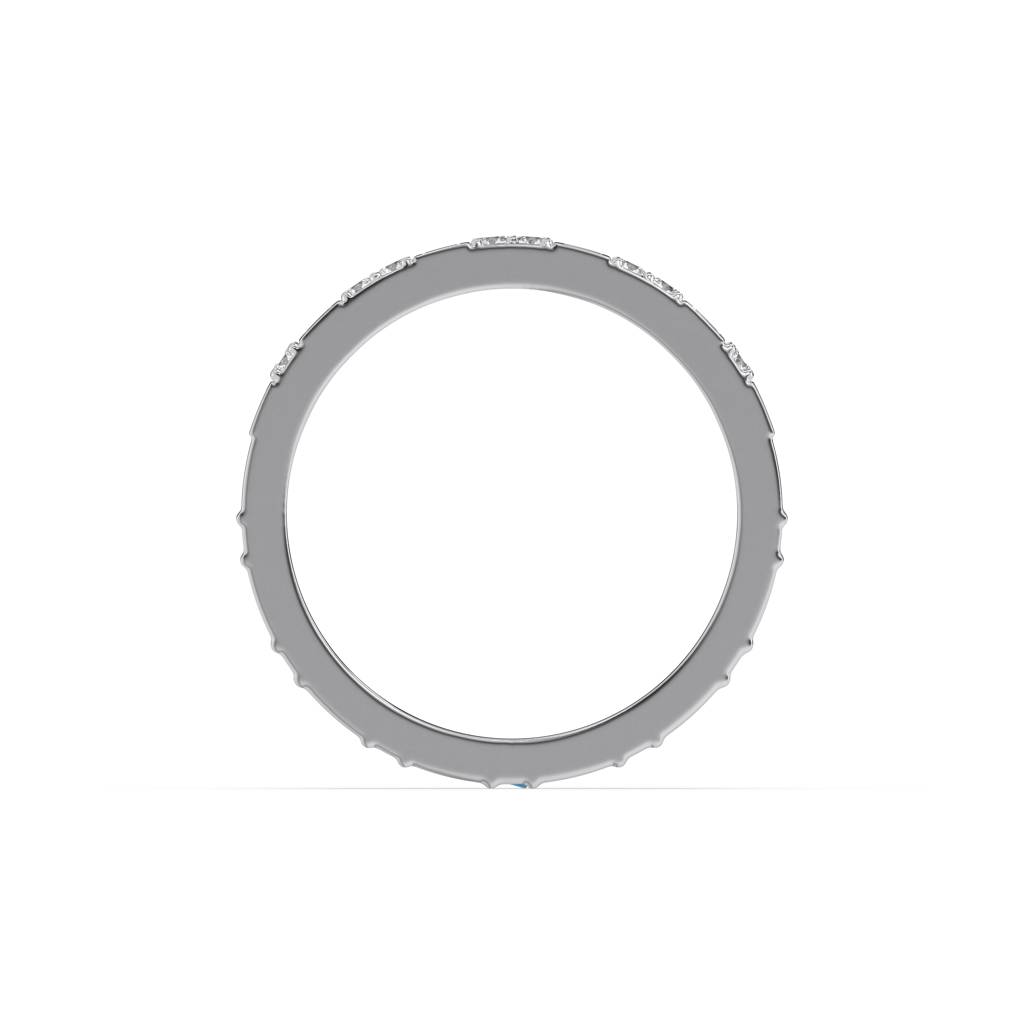 0.16Ct Lab Grown Diamond Ring In 18Kt Gold Vermeil : LLRG0114