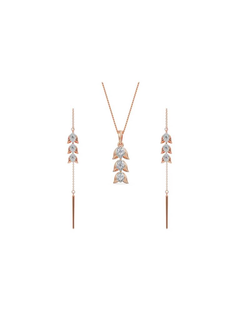 Sui Dhaga Diamond Pendant Set : BS02