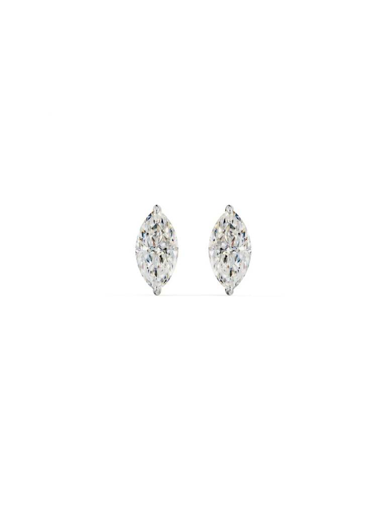 0.5 Ct Marquise Lab Grown Diamond Studs : E1070
