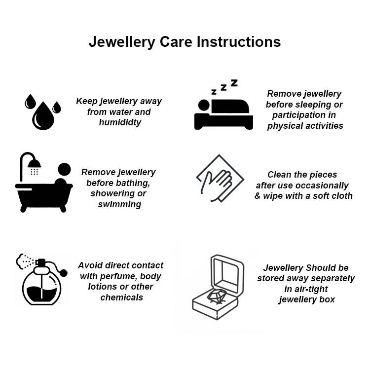 Estele Rose Gold Plated Cz Sparkling Earrings For Women