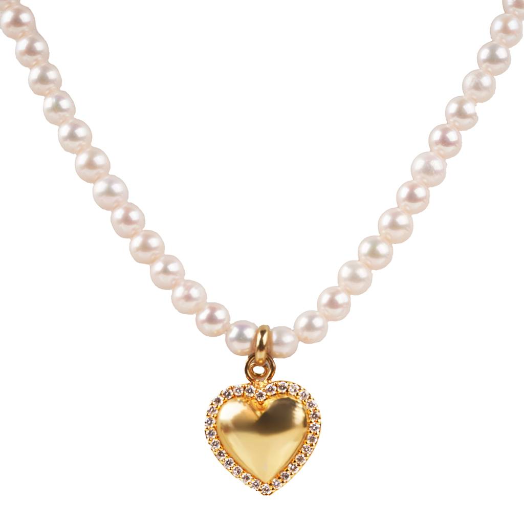 Detachable Heart Necklace - Wear 3 Ways : NCK-HRT-3-DTCH