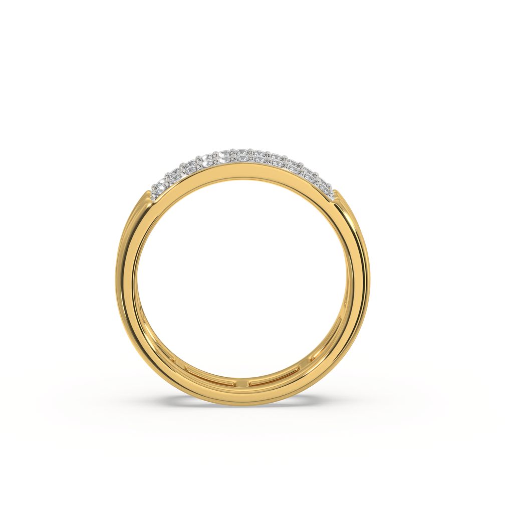 Fusion - Lab Diamond Band Ring : LLRG0093