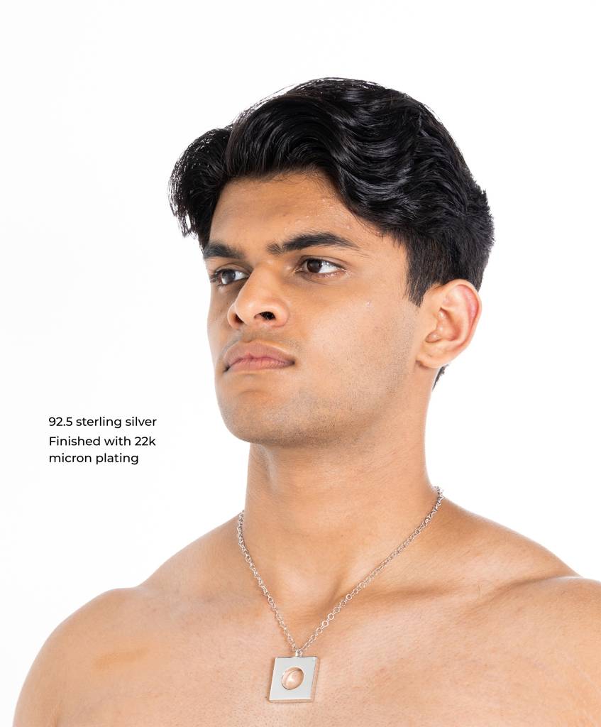 Edge Pendant Snake Chain : MM-EIS-EP-S