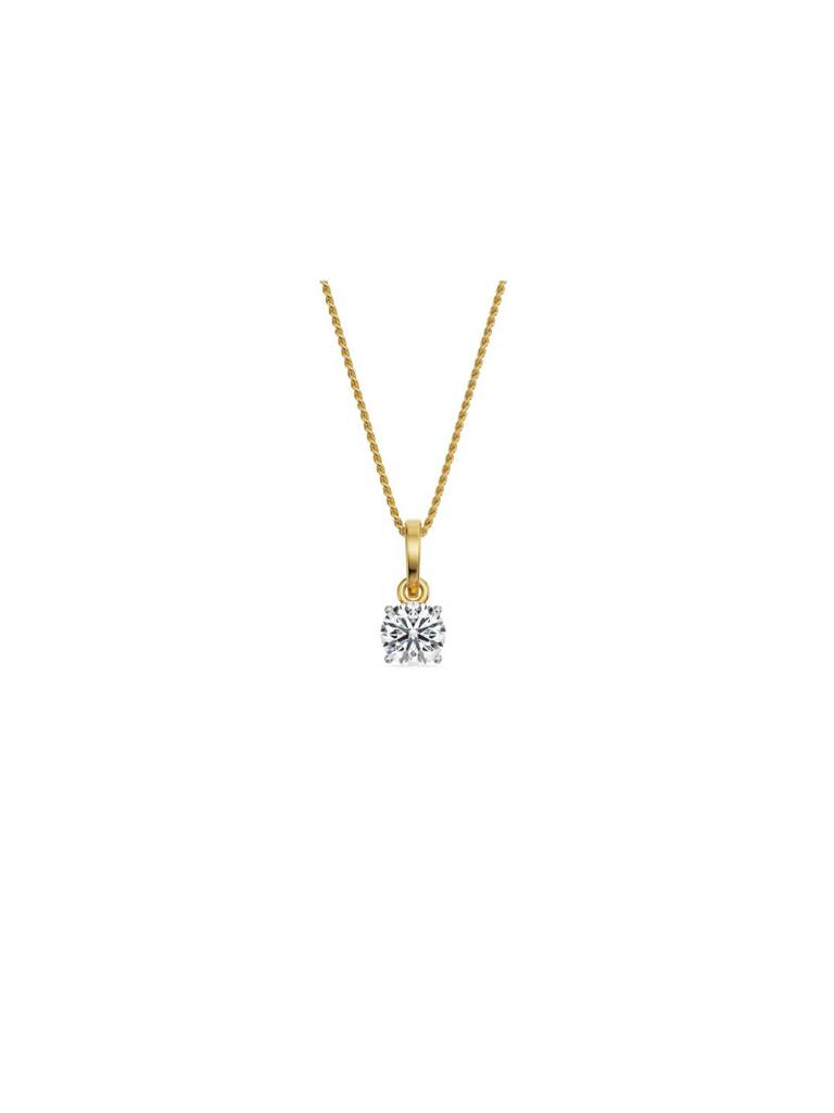 1.5 Ct Round Lab Grown Diamond Pendant : P753