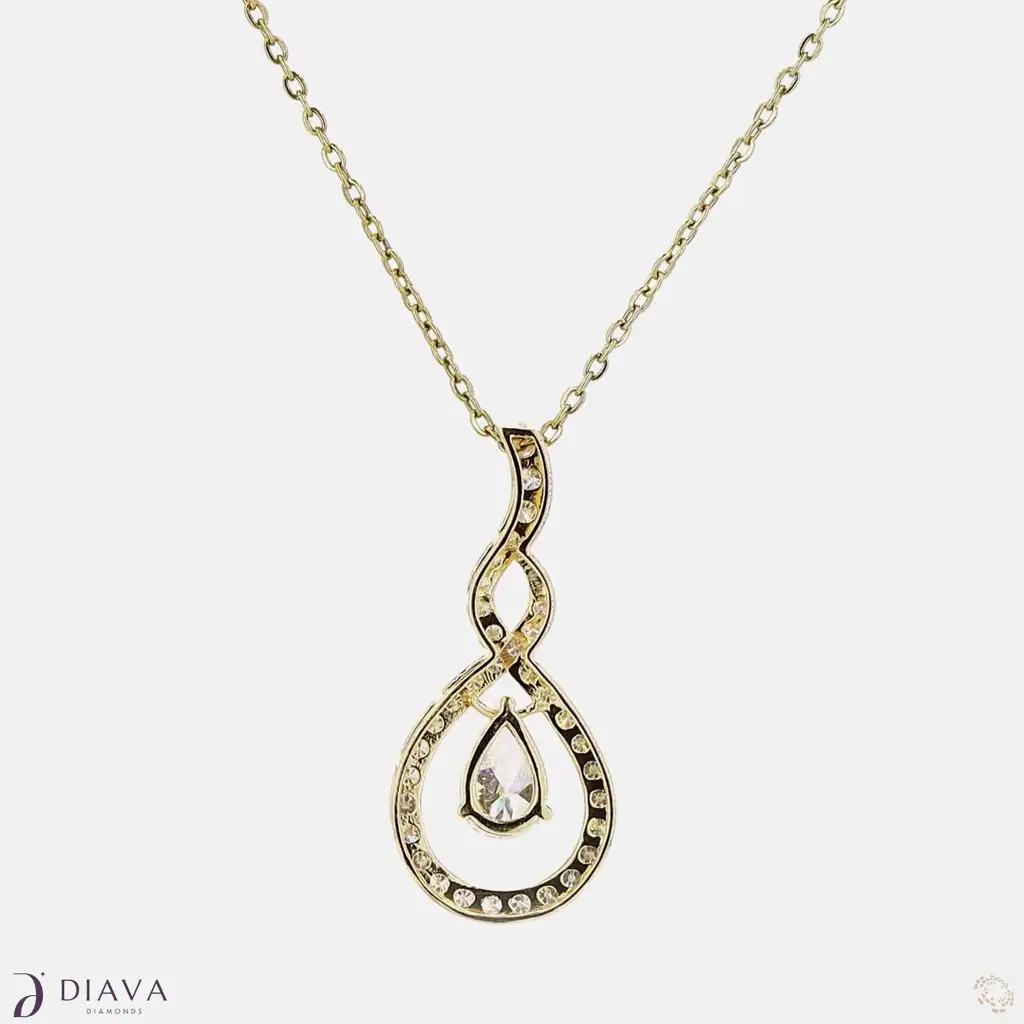 Infinity Teardrop Pendant : InfinityTeardropPendant