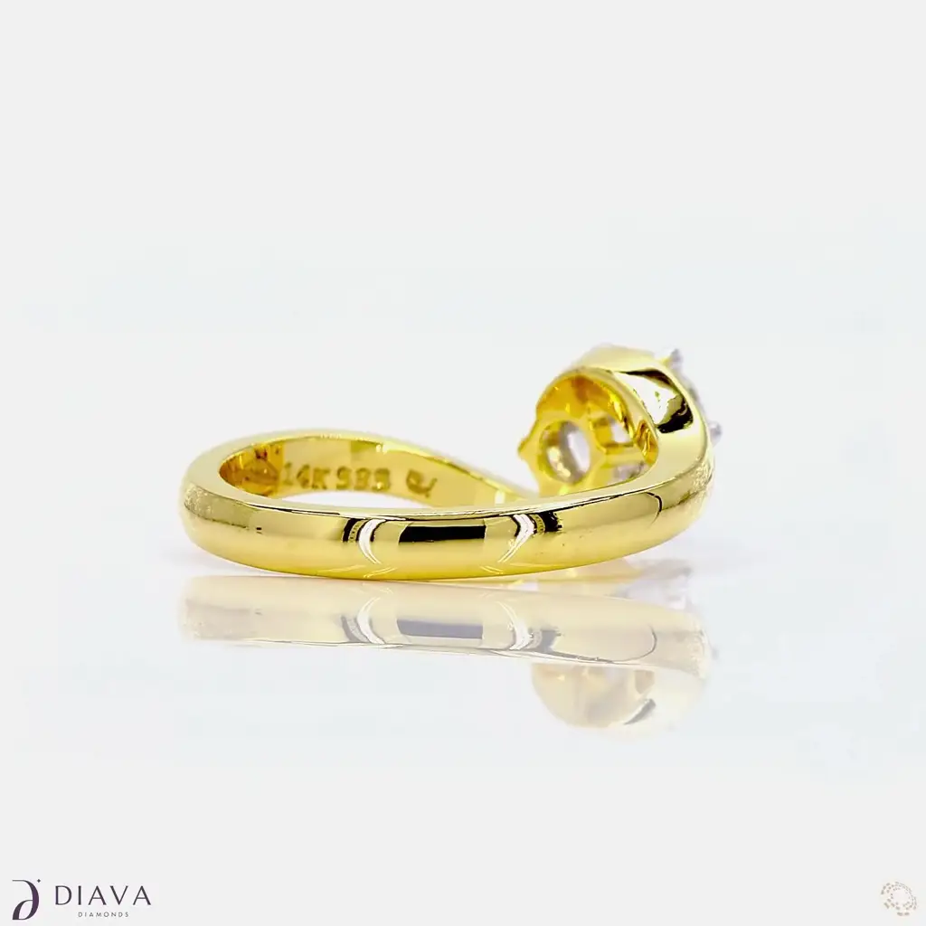 Petite Solitaire Promise Ring : PetiteSolitairePromiseRing