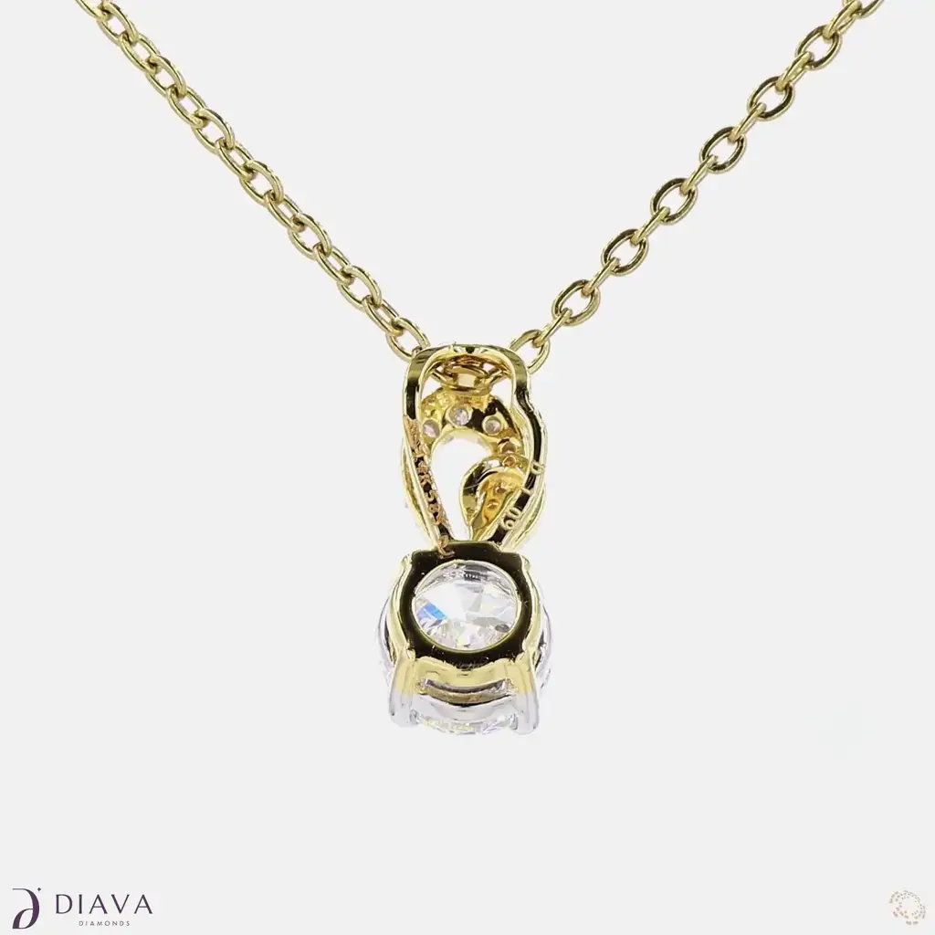 Eternal Loop Solitaire Pendant : EternalLoopSolitairePendant