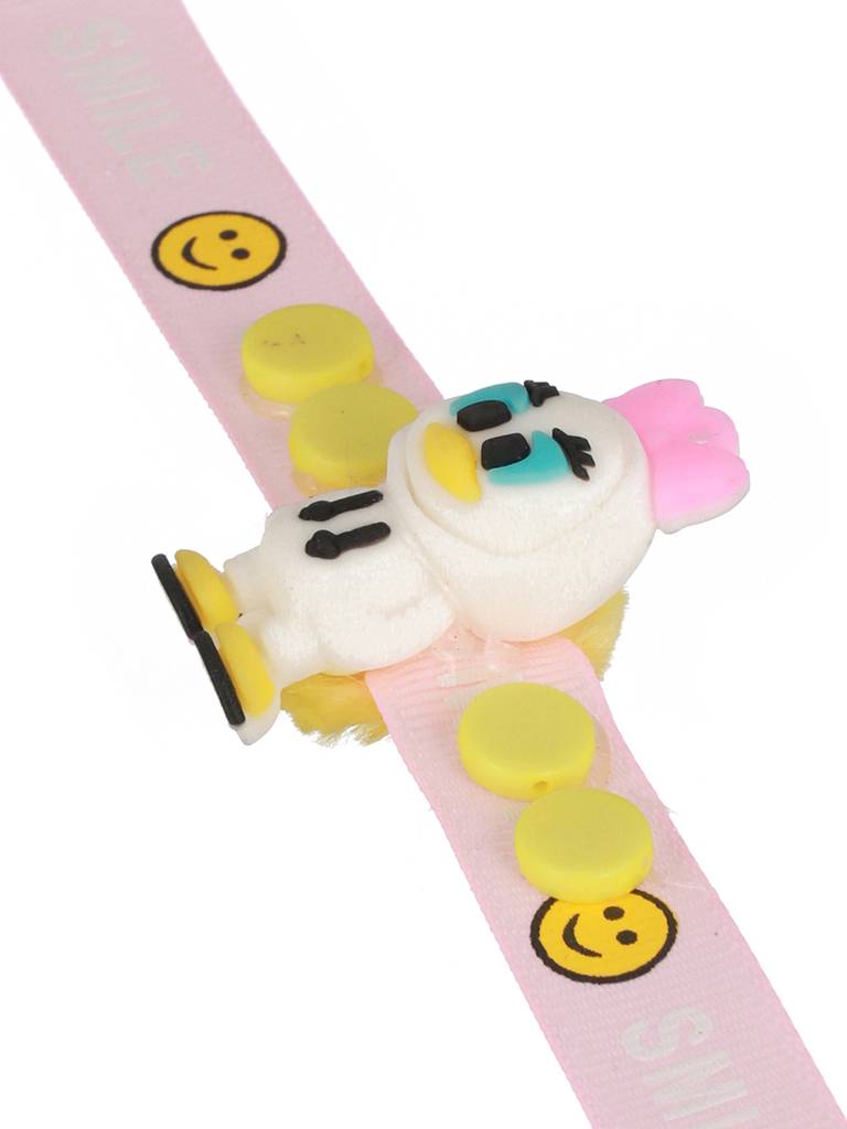 Duckling Toy  Designer Rakhi For Girls : SJRK7018
