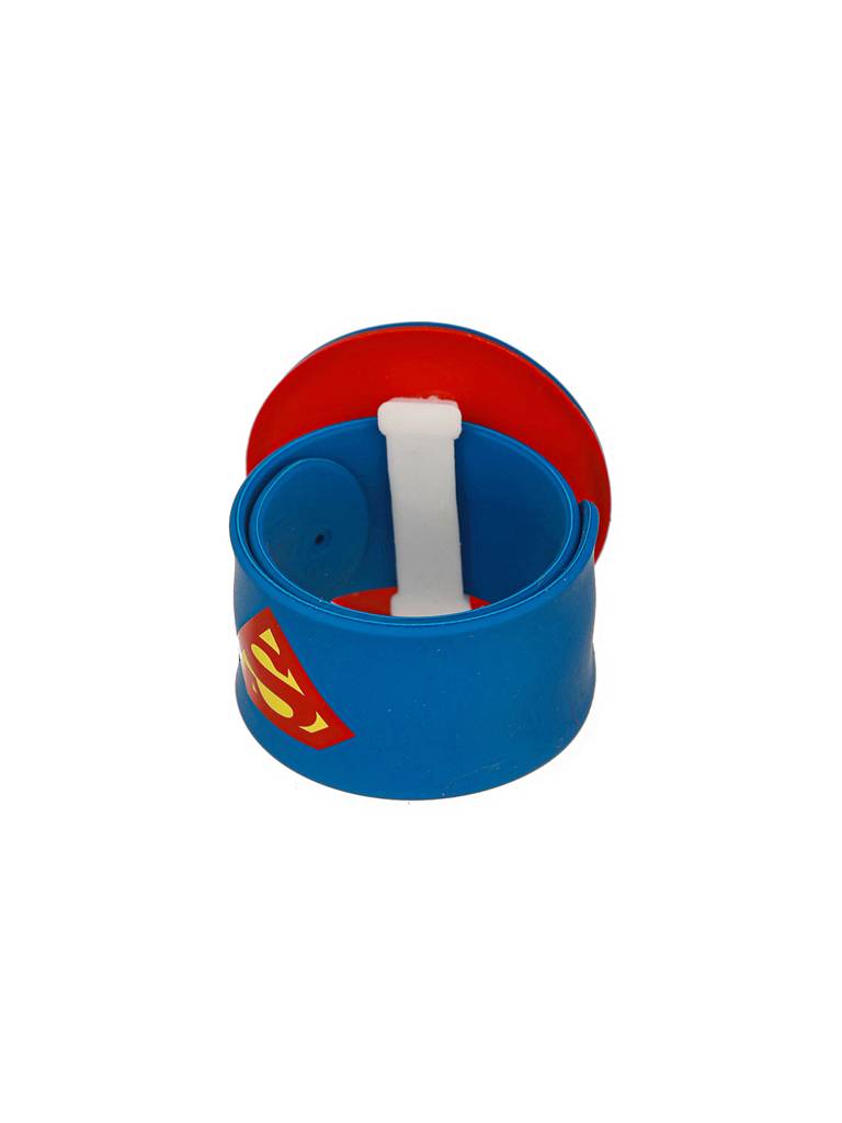 Superman Wrist Slap Band Kids Toy Rakhi With Roli Chawal : SJRK7078