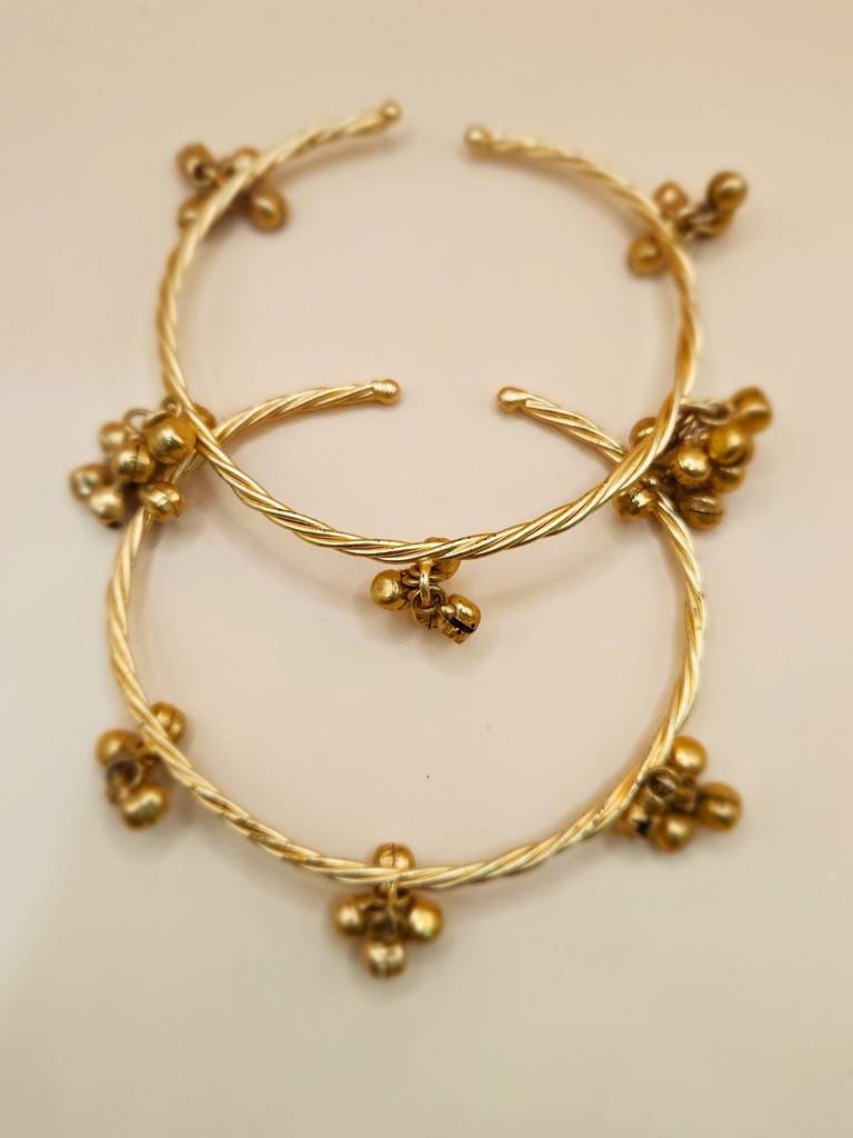 Viana Jewels Ghungroo Bangles (Set Of 2) : BA44