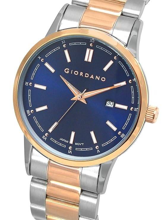 Analog Stylish Watch For Men & Boys Water Resistant Fashion Watch Round Shape With 3 Hand Mechanism Wrist Watch  : GZ-50094-33