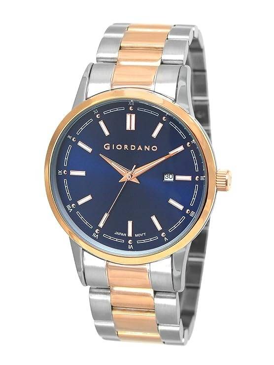 Analog Stylish Watch For Men & Boys Water Resistant Fashion Watch Round Shape With 3 Hand Mechanism Wrist Watch  : GZ-50094-33