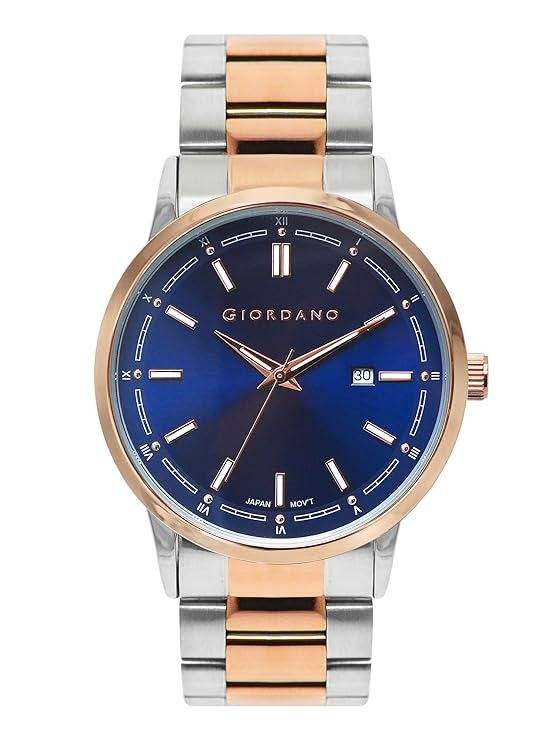 Analog Stylish Watch For Men & Boys Water Resistant Fashion Watch Round Shape With 3 Hand Mechanism Wrist Watch  : GZ-50094-33