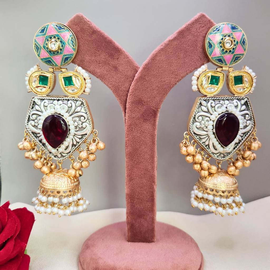 Saanjh Kashmiri Earrings : ER042