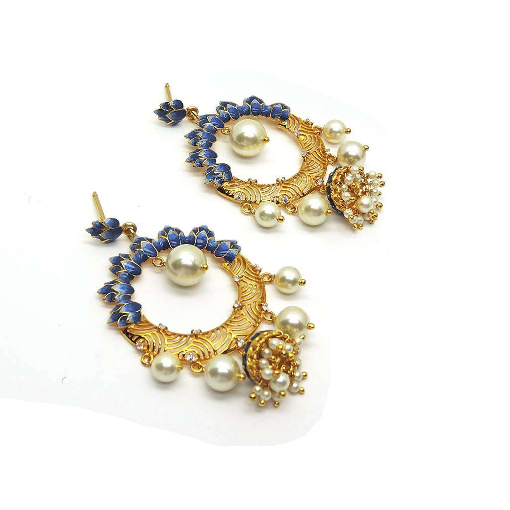 Blue Lotus Jhumki : 6105ER