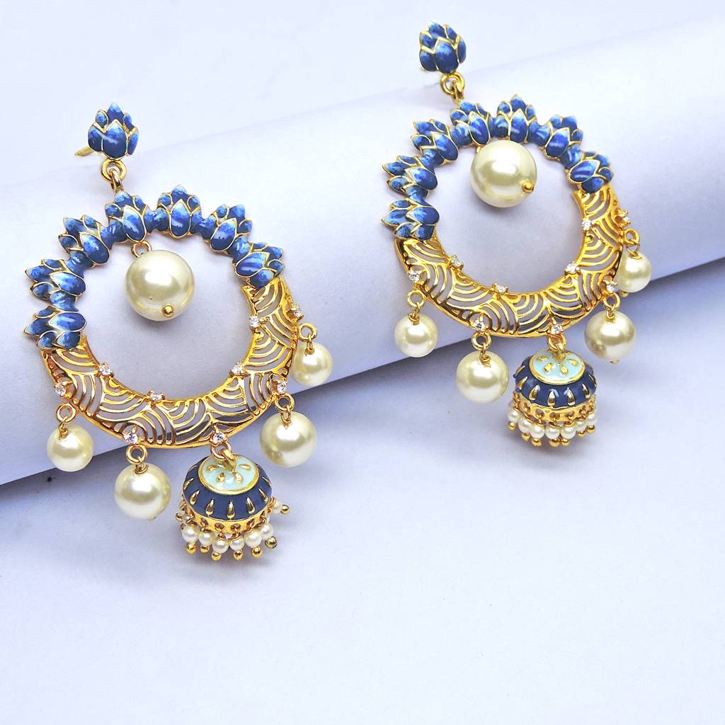 Blue Lotus Jhumki : 6105ER