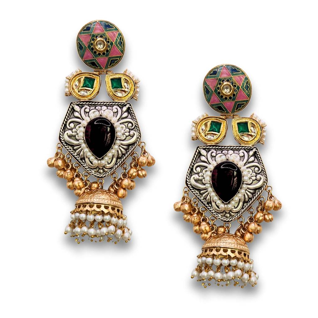 Saanjh Kashmiri Earrings : ER042