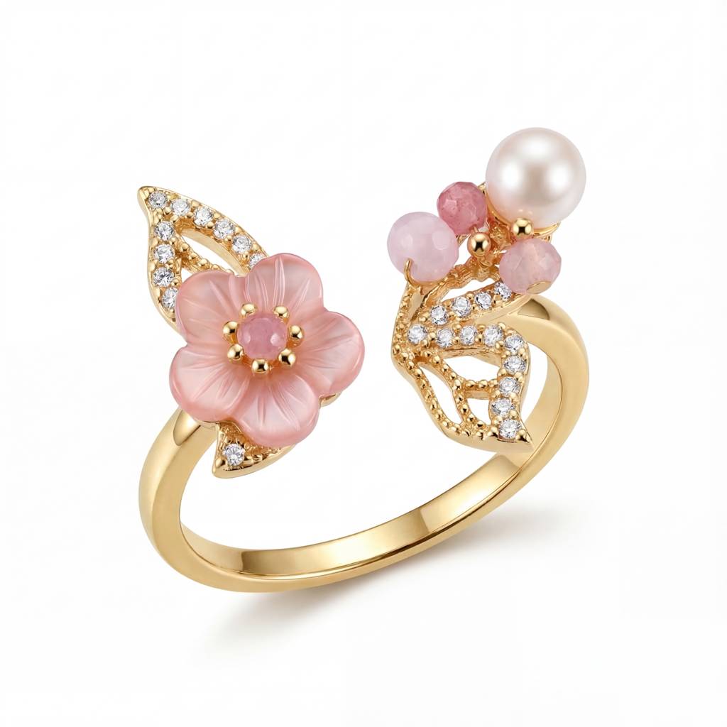 Korean Botanical Garden Open-Cuff Rin : YUFSRG209