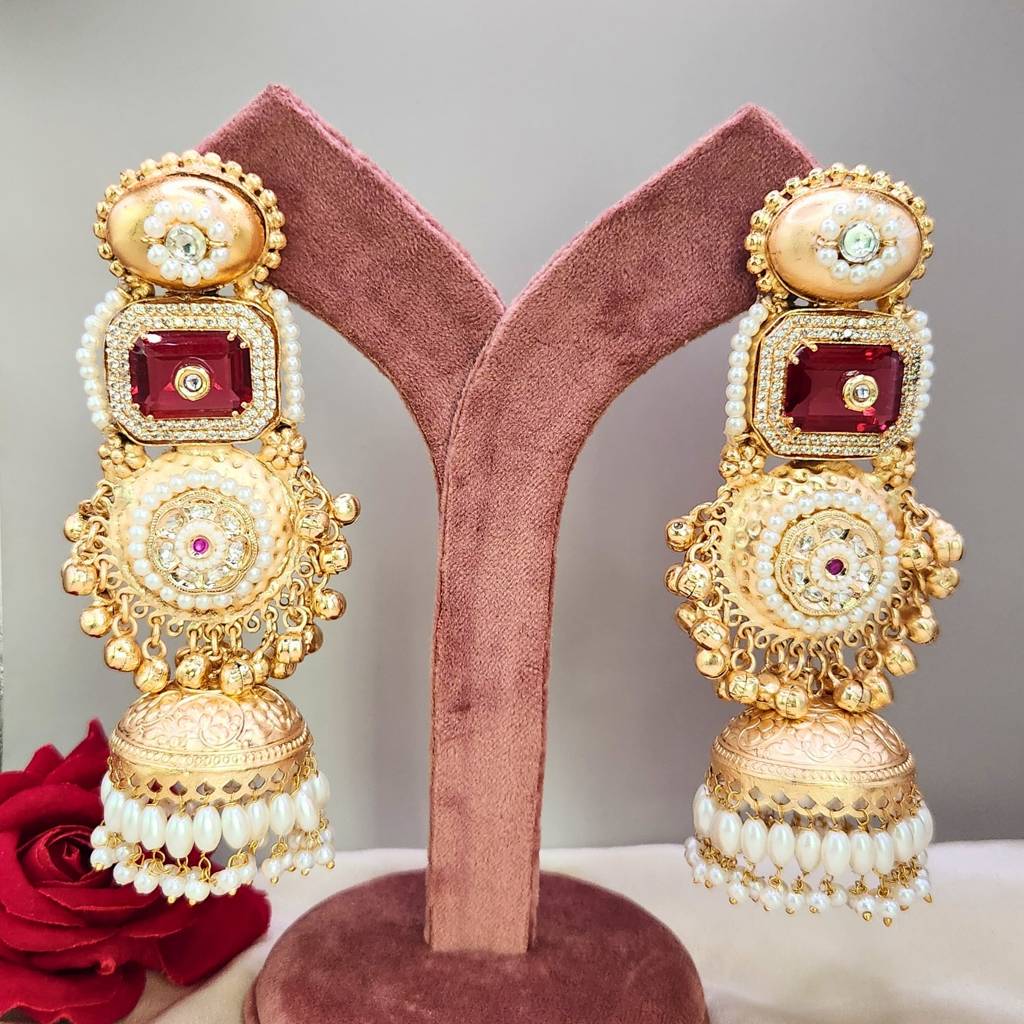 Advika Kashmiri Jhumka Earrings : ER036