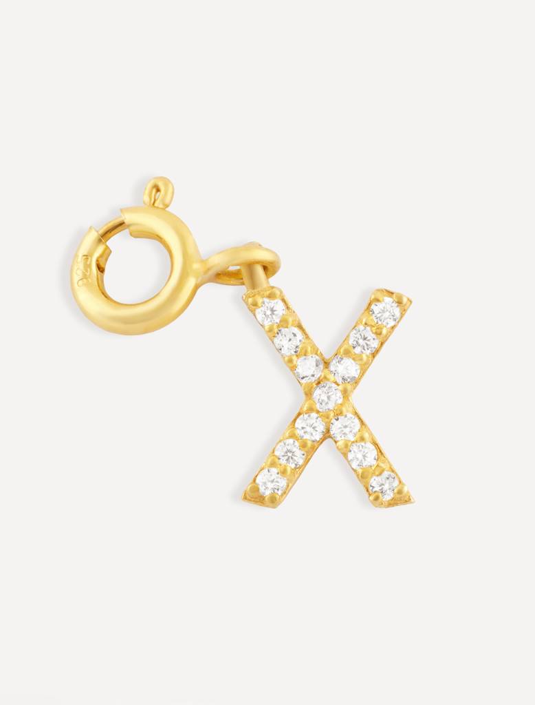 Letter X Charm : LetterXCharm