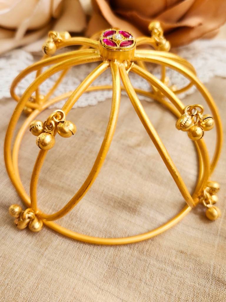 Viana Jewels Ghungroo Hair Bun : BA52