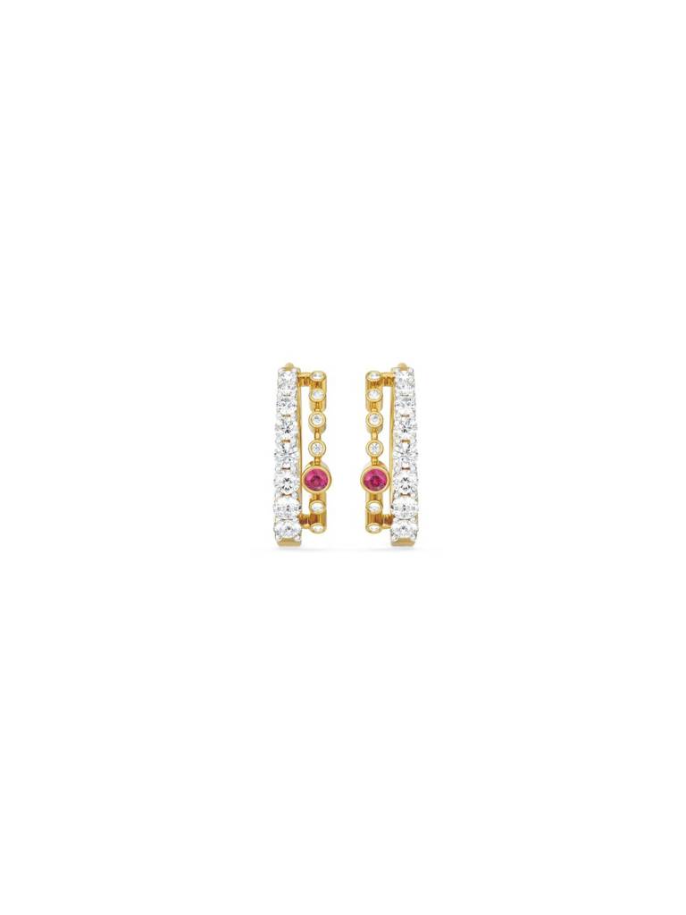 Zoya Diamond Hoops : E985