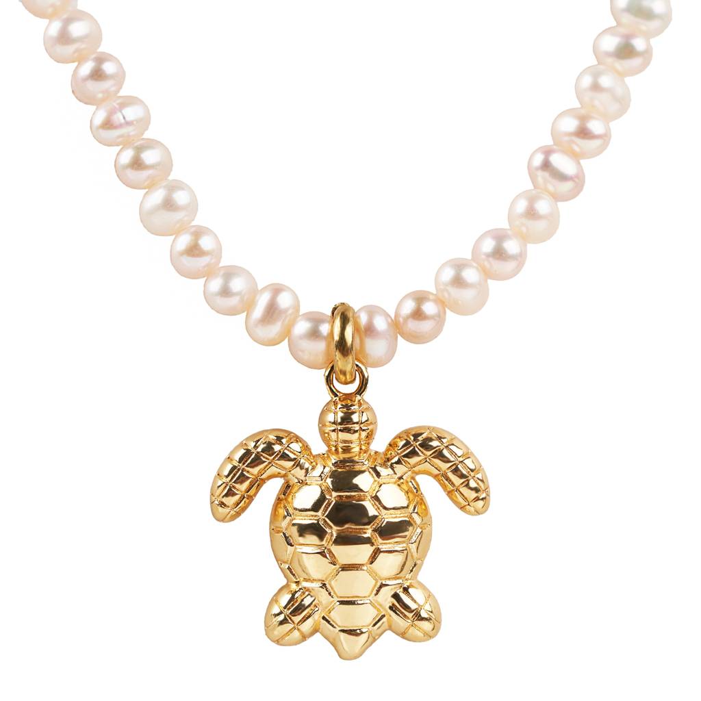 Detachable Turtle Necklace - Wear 3 Ways : NCK-TRTL-3-DTCH