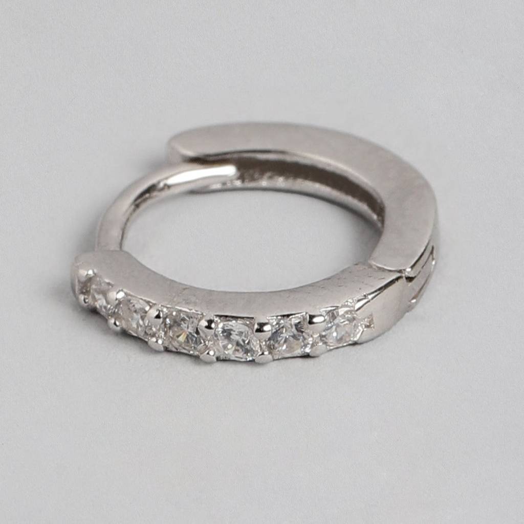 The Classic Moment Hoop 925 Silver Earrings : EAR-20112