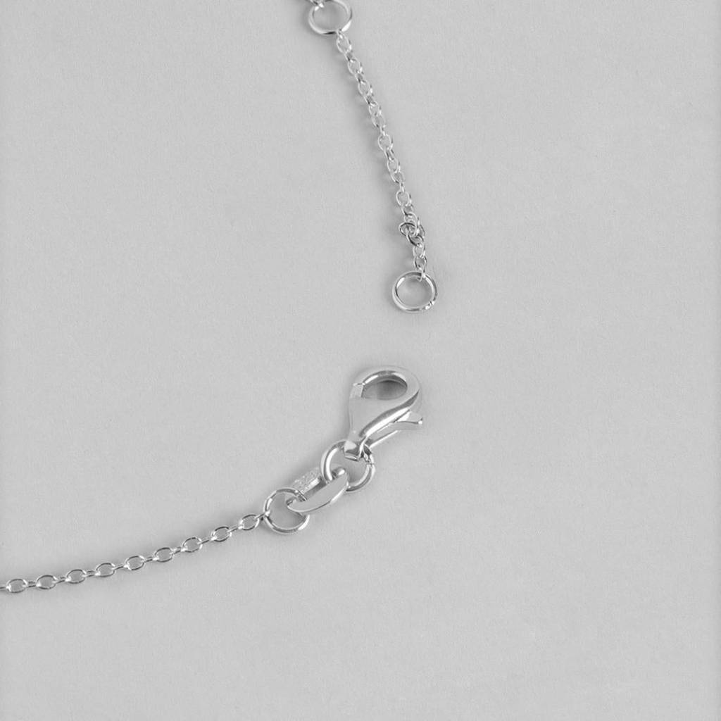 Turkish Evil Eye Cubic Zirconia 925 Silver Bracelet : BR-80087