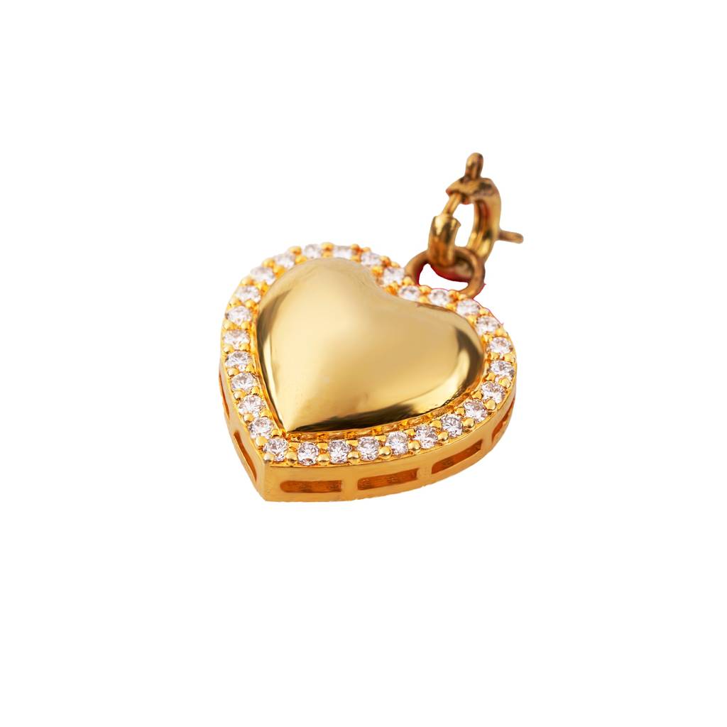 Detachable Heart Necklace - Wear 3 Ways : NCK-HRT-3-DTCH
