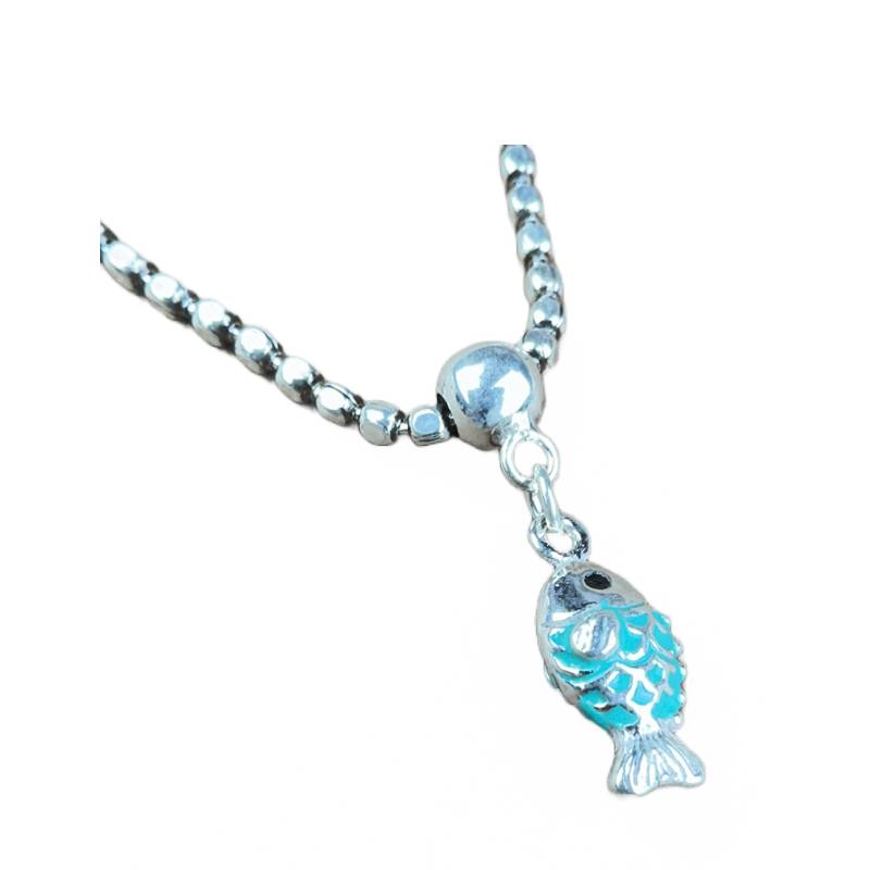 925 Sterling Silver Exquisite Anklet | Turquoise Silver Anklet For Women : AK1001