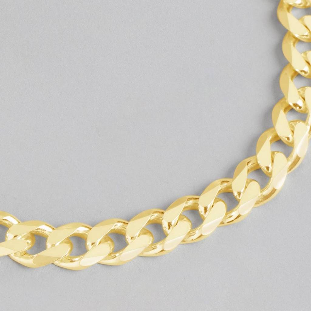 Bold 925 Sterling Silver Men'S Linked Chain Bracelet : BR-80301-G