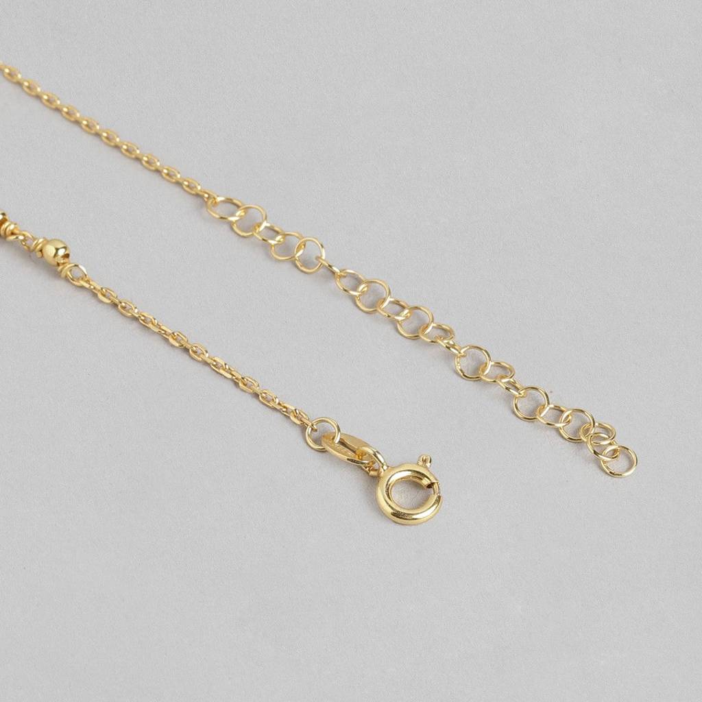 Shimmering Charisma Gold Plated 925 Sterling Silver Mangalsutra : MGS-10027