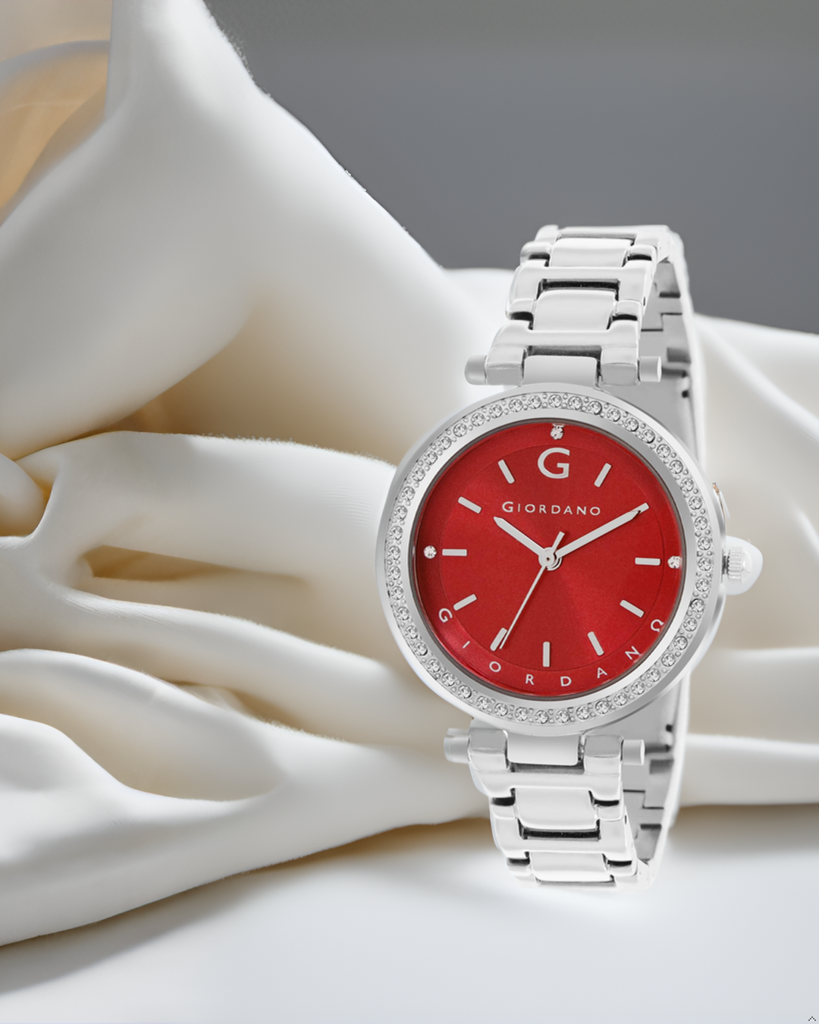 Analog Wrist Watch For Women | Stylish Metal Strap With Water Resistant 3 Hand Mechanism For Girls & Ladies To Co : GD-4212-11