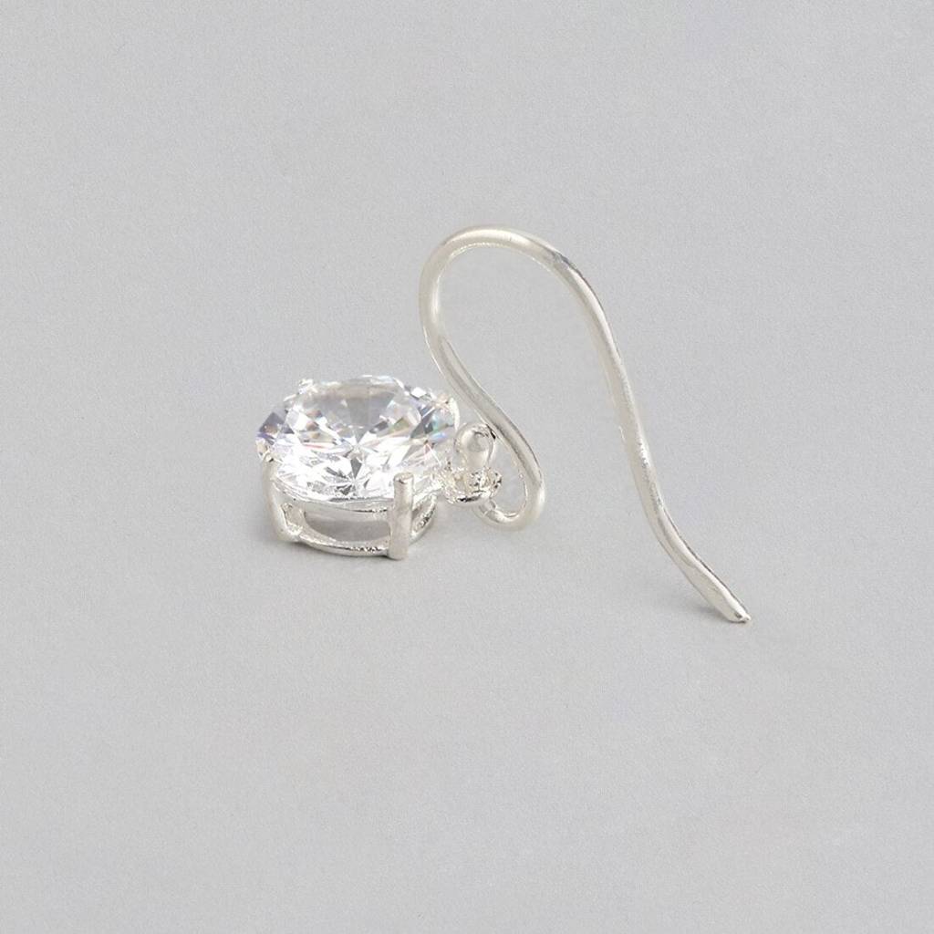 Deluxe Snowy 925 Silver Earrings : EAR-20147