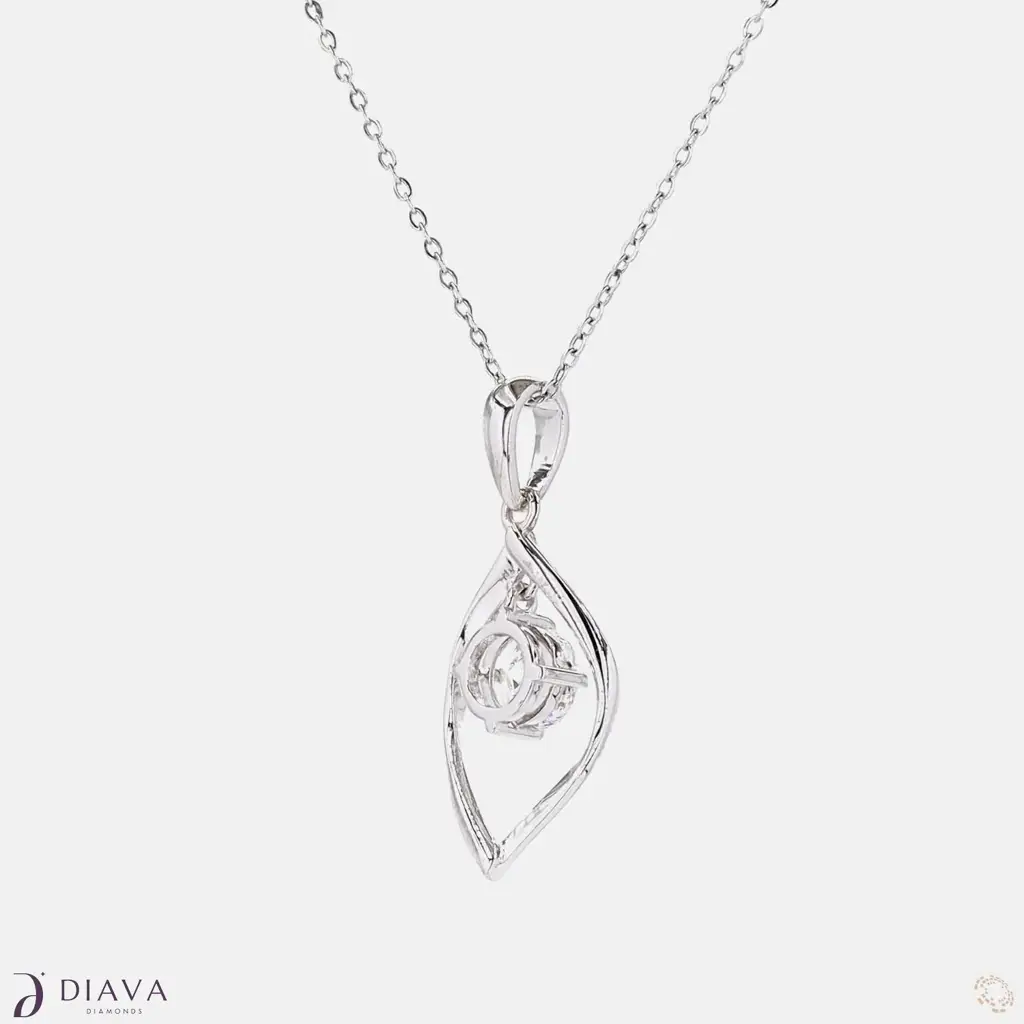 Dangling Solitaire Pendant : DanglingSolitairePendant