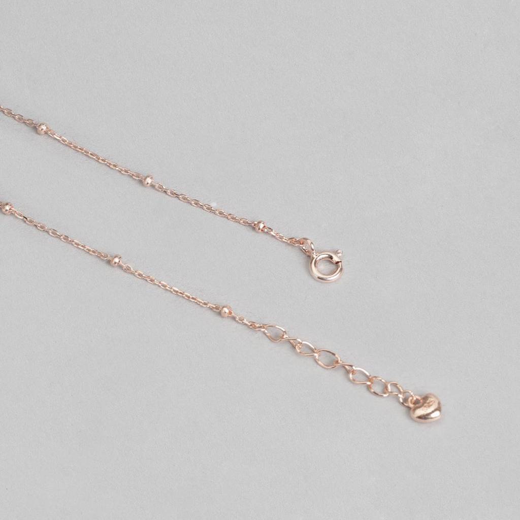 Star Drop 925 Sterling Silver Anklet : ANK-60089-PAIR