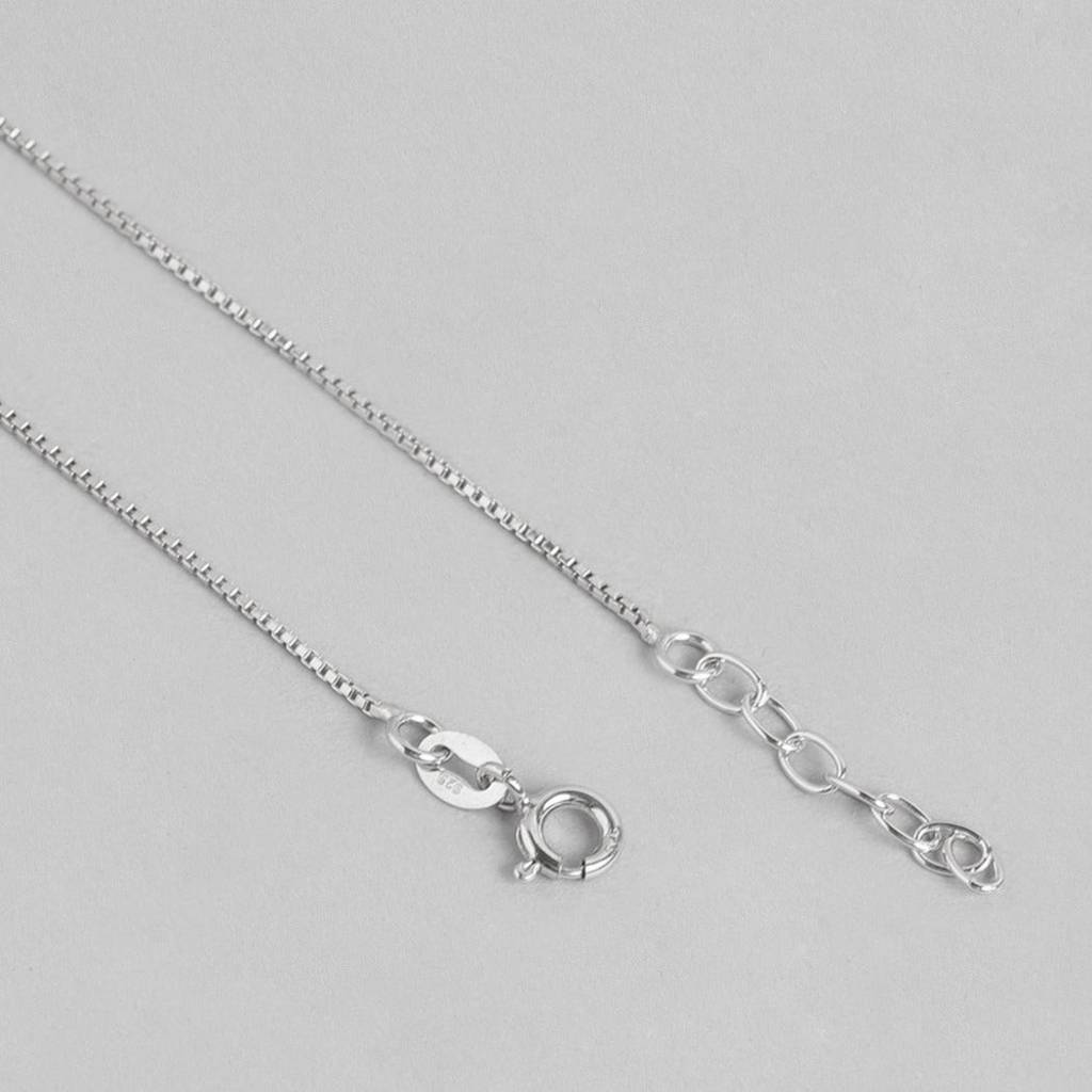 Lotus 925 Sterling Silver Anklets : ANK-60142-PAIR