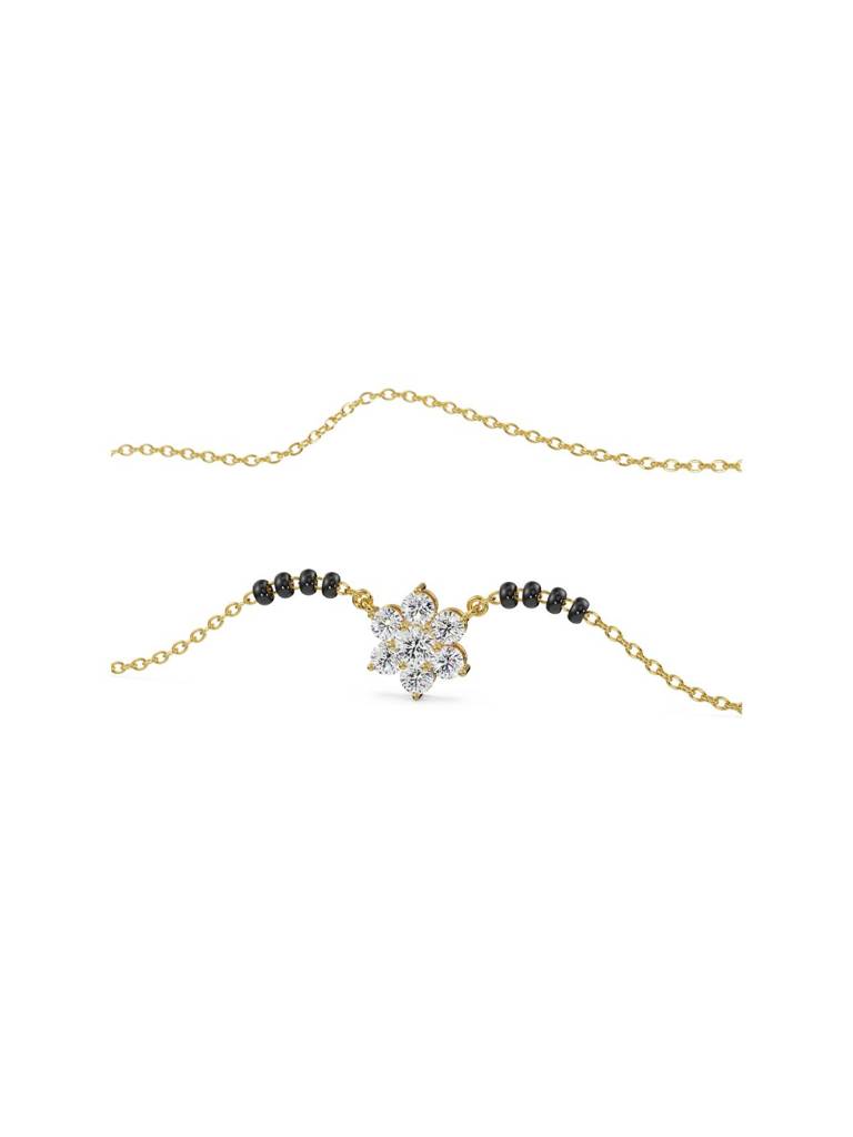 Blossom Diamond Mangalsutra : M14