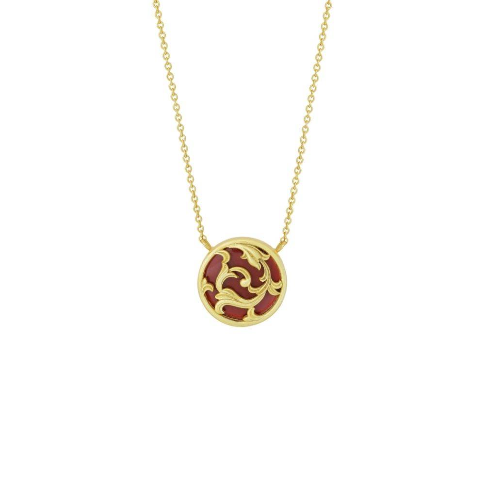 Rocialle Disc Necklace
