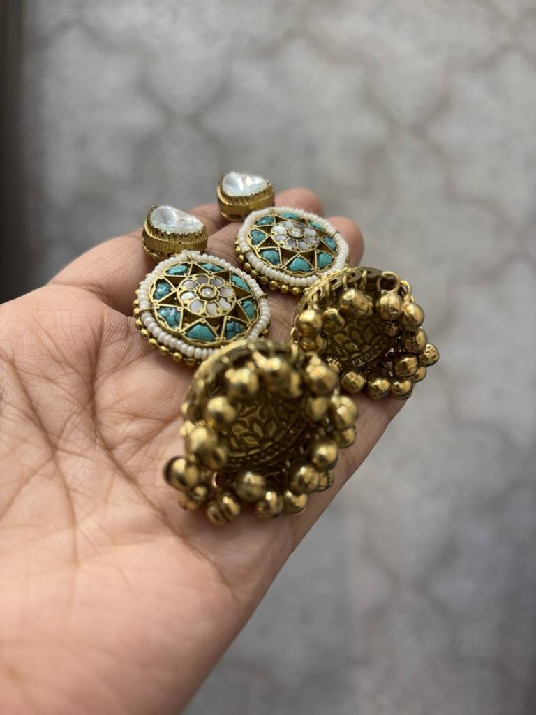 Varali Fusion Earrings : VARALI2750