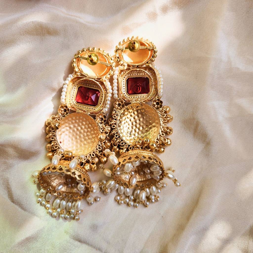 Advika Kashmiri Jhumka Earrings : ER036
