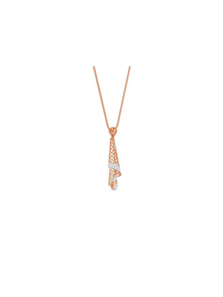 Opulent Diamond Drop Pendant : P723