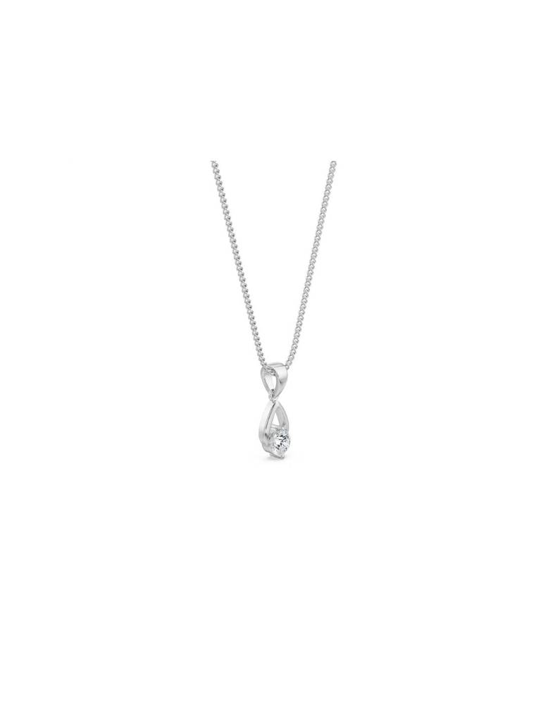 Shimmering Dainty Round Pendant : P713
