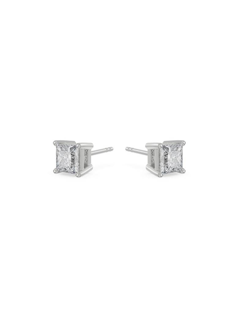 0.5 Ct Timeless Princess Solitaire Studs : E956