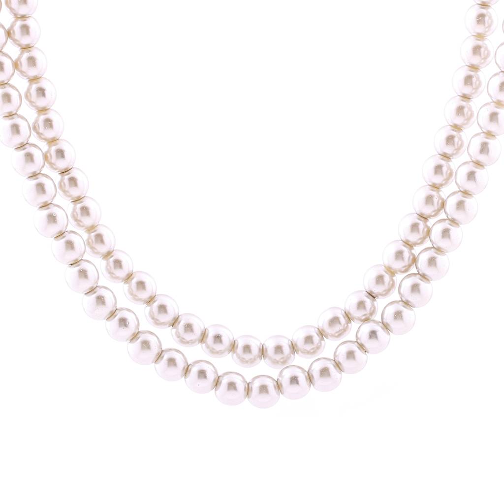 Estele Gold Plated Attractive Pearl Necklace For Women : 9968-IG-NKNK